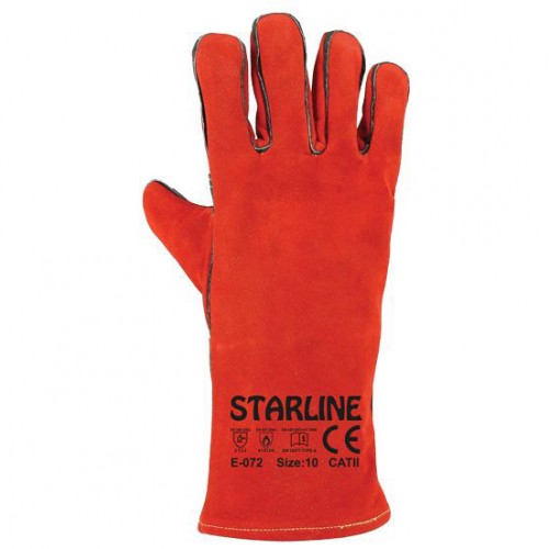 STARLINE E-072 KIRMIZI KAYNAKÇI ELDİVENİ